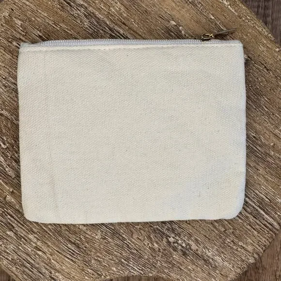 Fun Beaded Coin Purse White Wallet Travel Pouch Womens Accessories NEW FAST SHIP - Picture 4 of 5